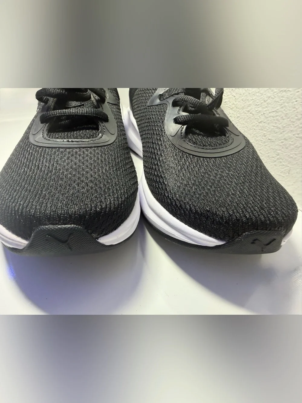 Puma Women's Black and White Athletic Running Shoes Fit+ Skyrocket - 8.5